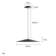 Mossley Frame Aluminum Pendant Light — gallery image 12