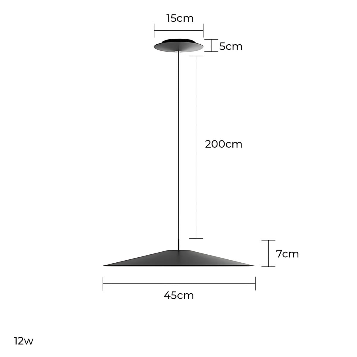 Mossley Frame Aluminum Pendant Light — gallery image 12