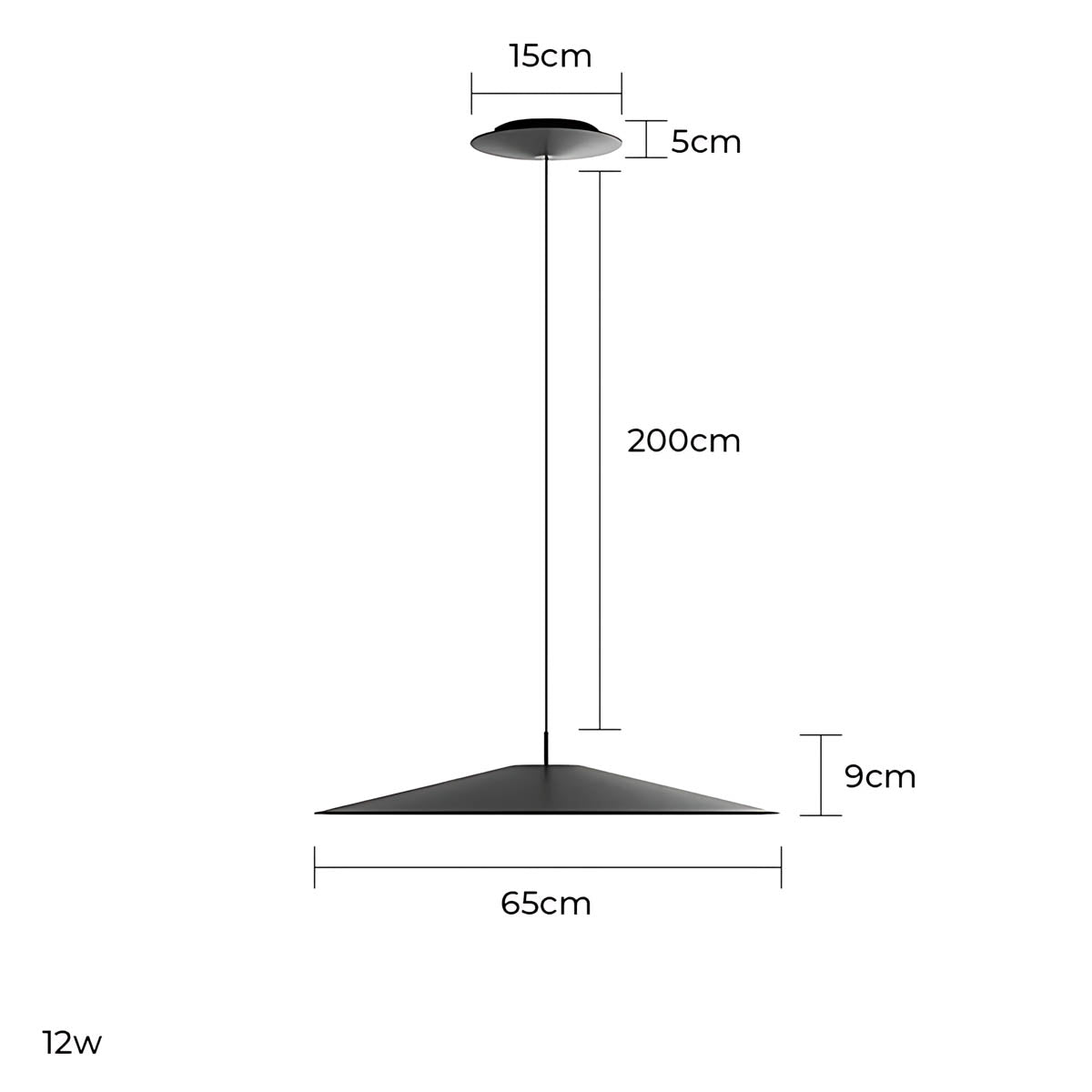Mossley Frame Aluminum Pendant Light — gallery image 14
