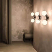 Oakmere Frame Glass Wall Sconce — gallery image 3