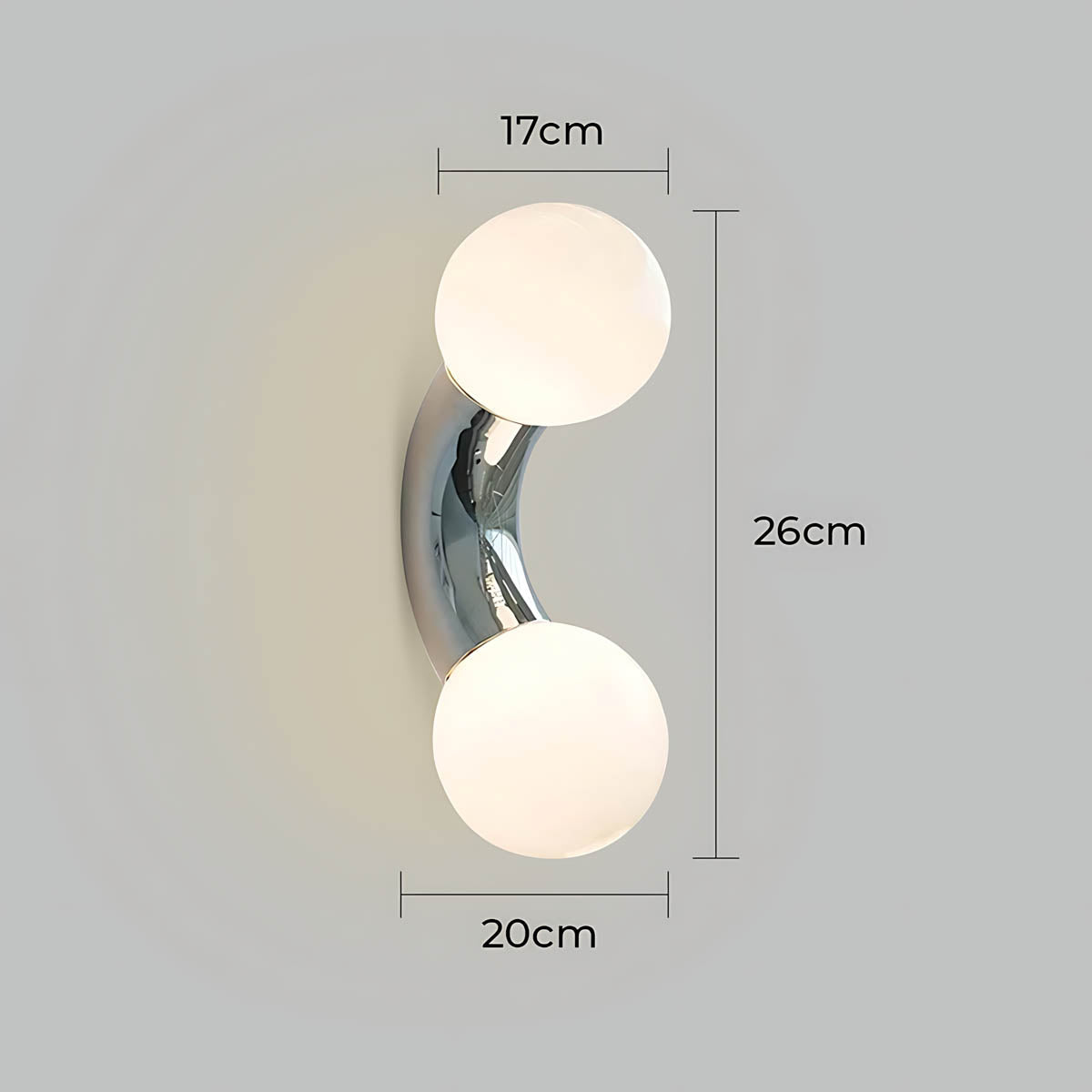 Oakmere Frame Glass Wall Sconce — gallery image 8