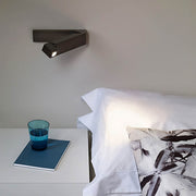 Rosewood Frame Aluminum Wall Sconce — gallery image 2