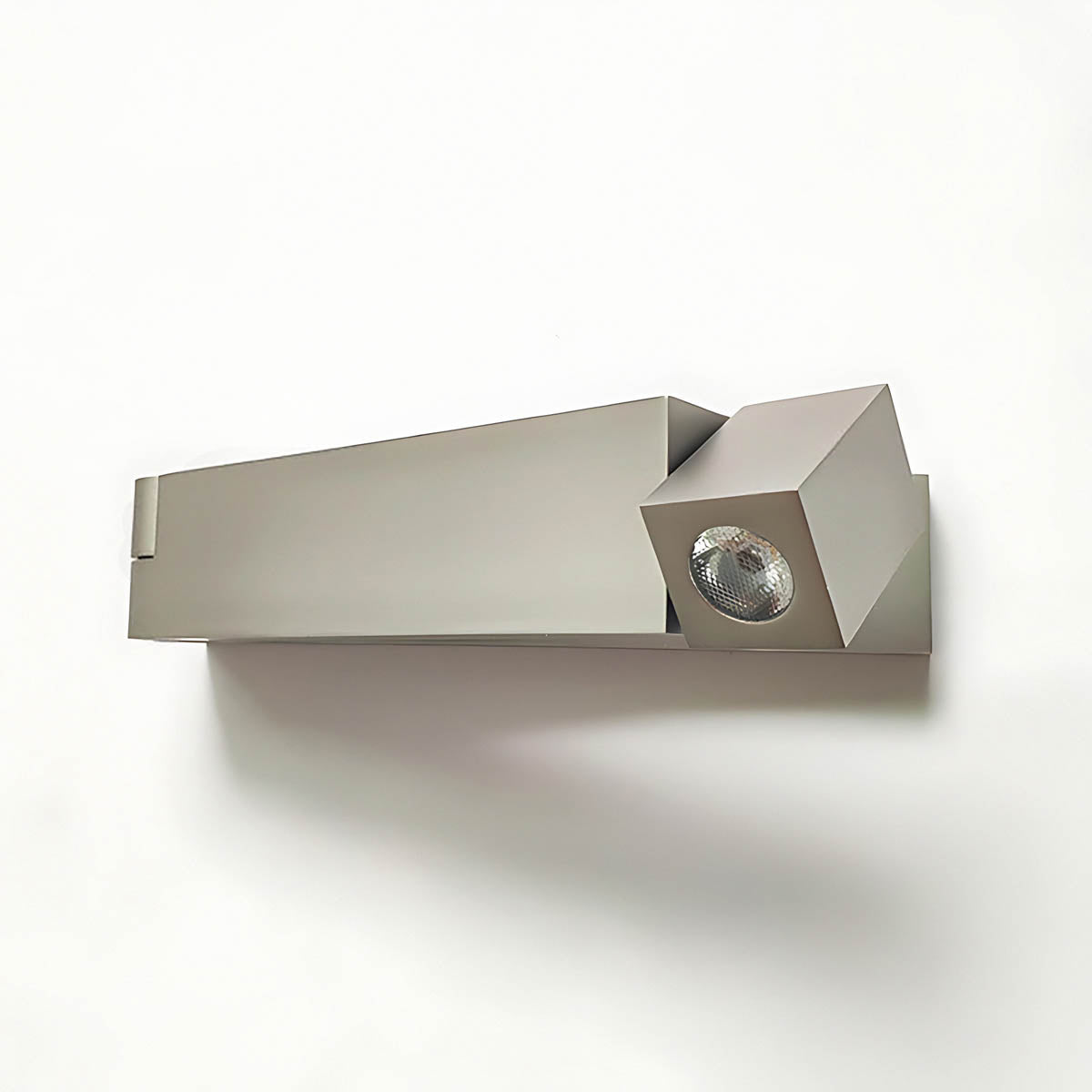 Rosewood Frame Aluminum Wall Sconce — gallery image 6