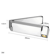 Rosewood Frame Aluminum Wall Sconce — gallery image 12
