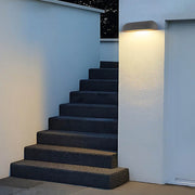 Sherwood Frame Travertine Outdoor Wall Light — gallery image 5
