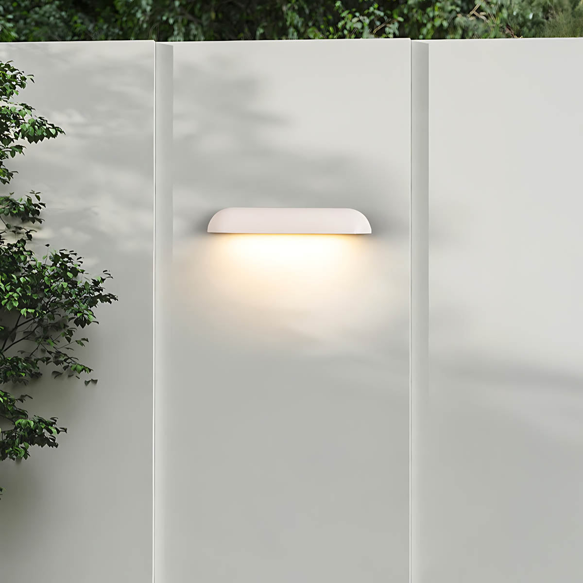 Sherwood Frame Travertine Outdoor Wall Light — gallery image 2