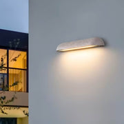 Sherwood Frame Travertine Outdoor Wall Light — gallery image 4
