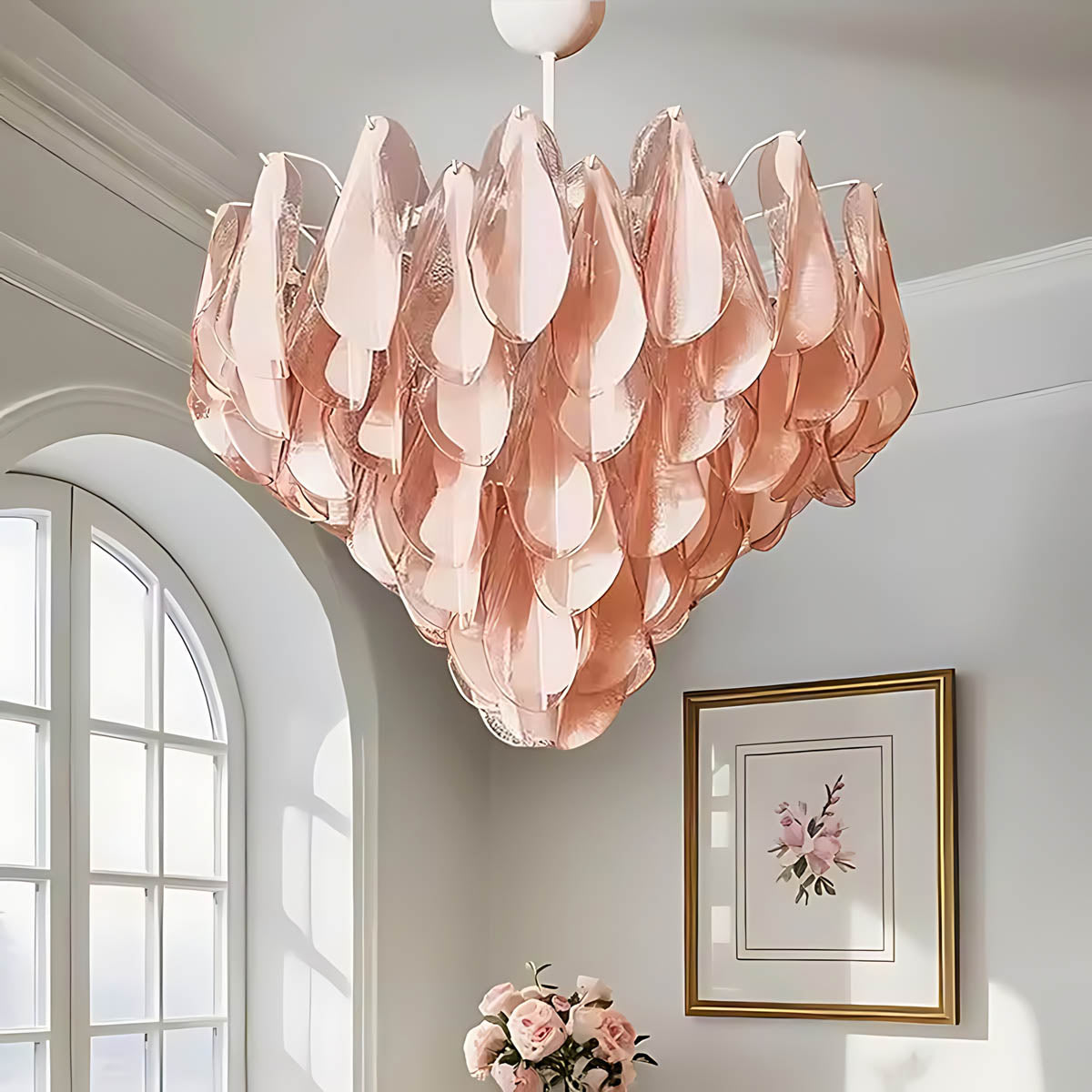 Wickham Frame Glass Chandelier — gallery image 6