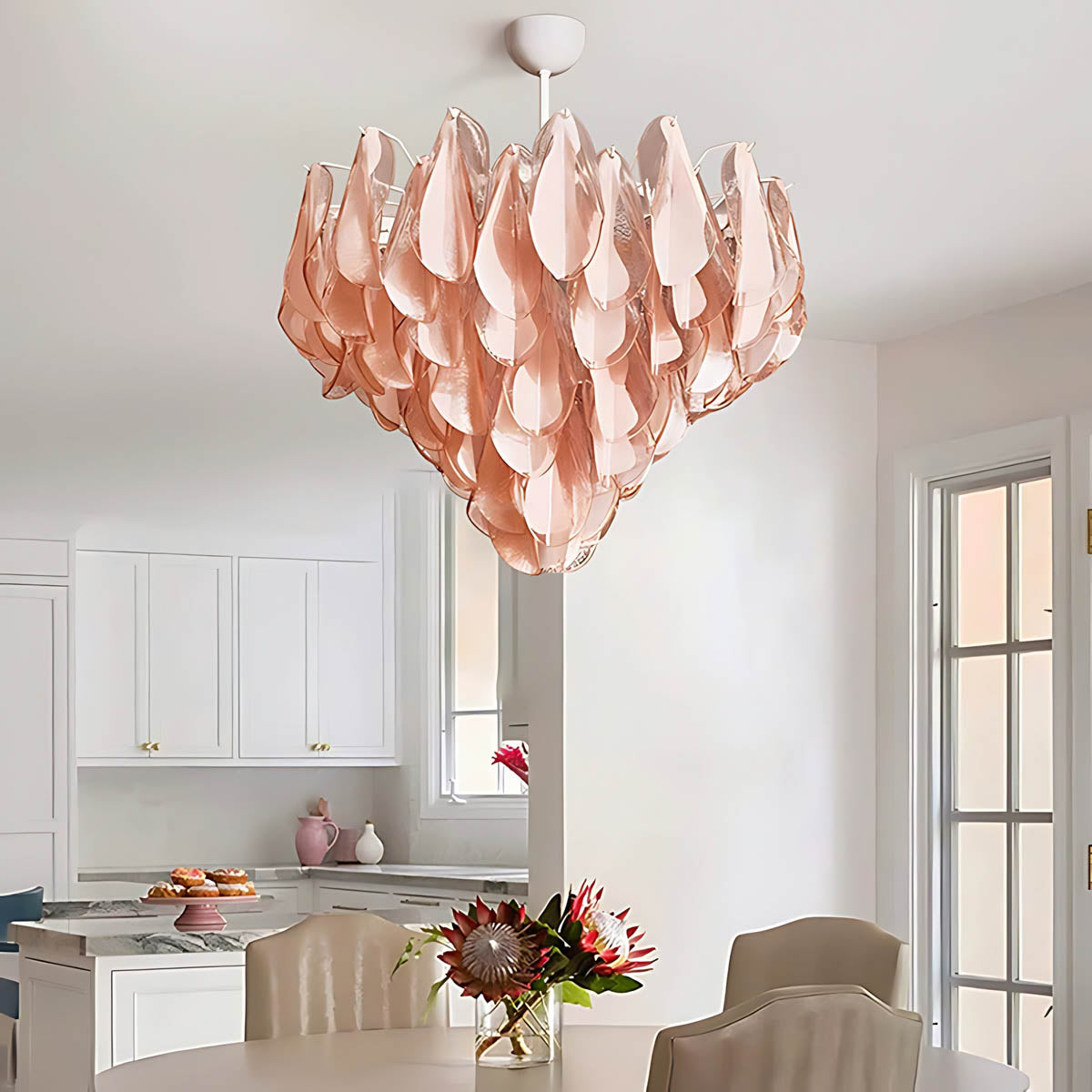 Wickham Frame Glass Chandelier — gallery image 4