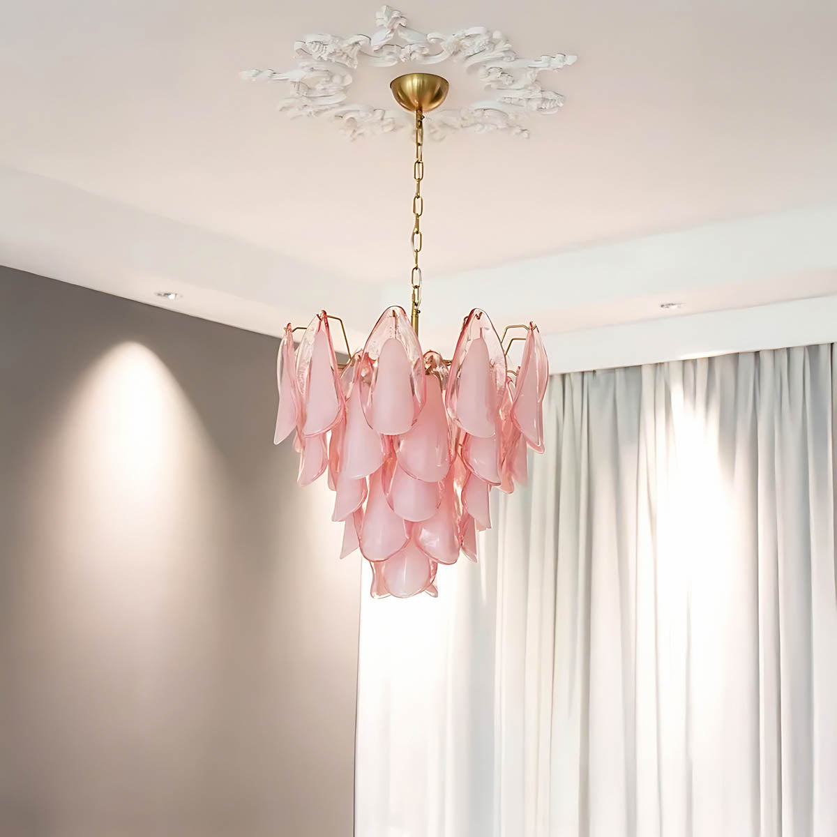 Wickham Frame Glass Chandelier — gallery image 9