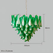 Wickham Frame Glass Chandelier — gallery image 17