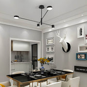 Fairford Frame Aluminum Linear Chandelier — gallery image 11