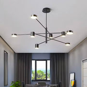 Fairford Frame Aluminum Linear Chandelier — gallery image 13
