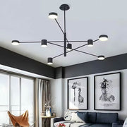 Fairford Frame Aluminum Linear Chandelier — gallery image 14