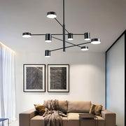 Fairford Frame Aluminum Linear Chandelier — gallery image 2