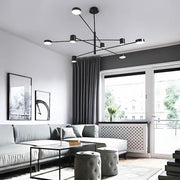 Fairford Frame Aluminum Linear Chandelier — gallery image 4