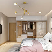 Fairford Frame Aluminum Linear Chandelier — gallery image 9