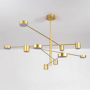Fairford Frame Aluminum Linear Chandelier — gallery image 17