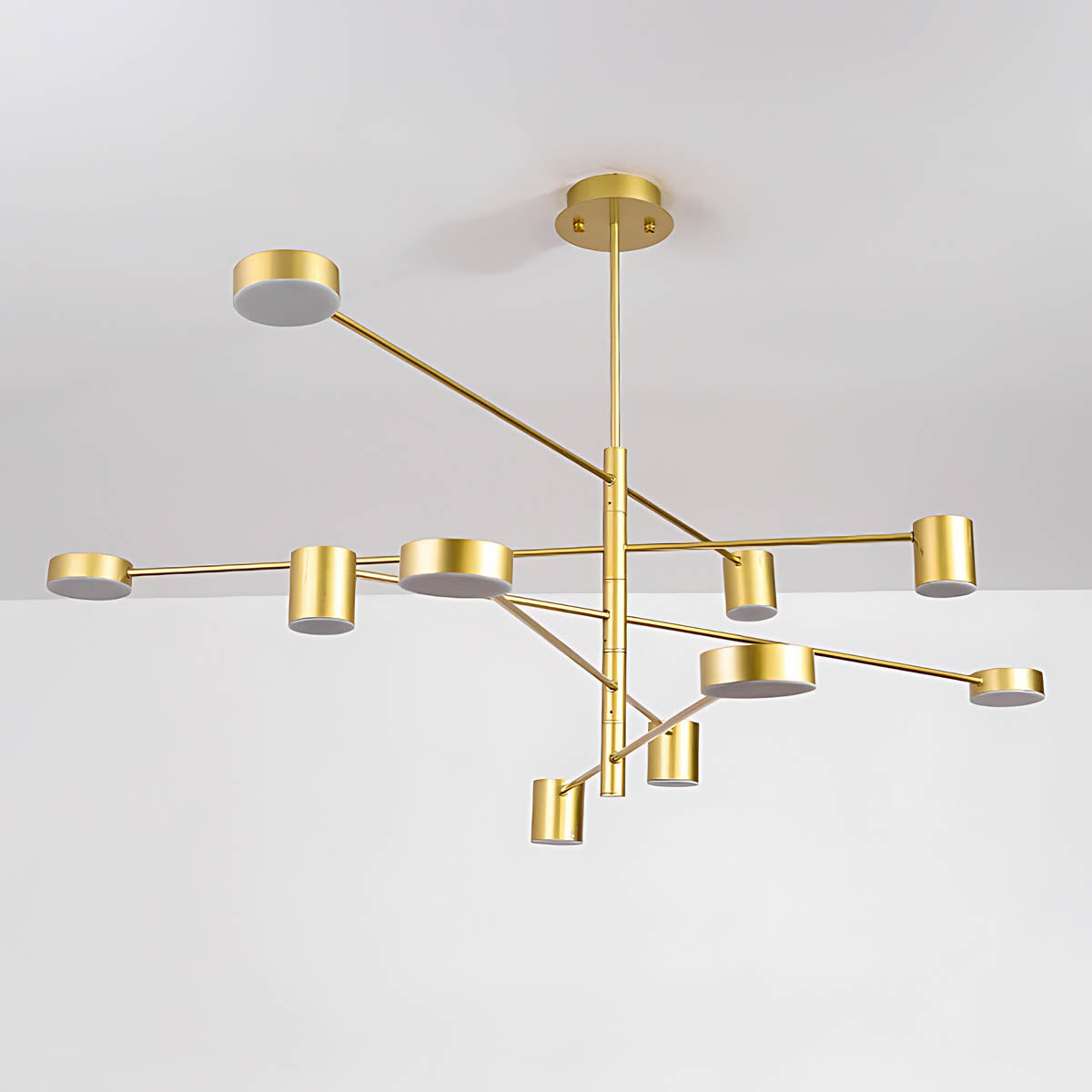 Fairford Frame Aluminum Linear Chandelier — gallery image 17