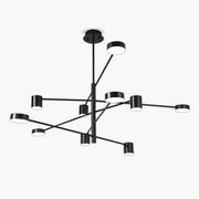 Fairford Frame Aluminum Linear Chandelier — gallery image 1