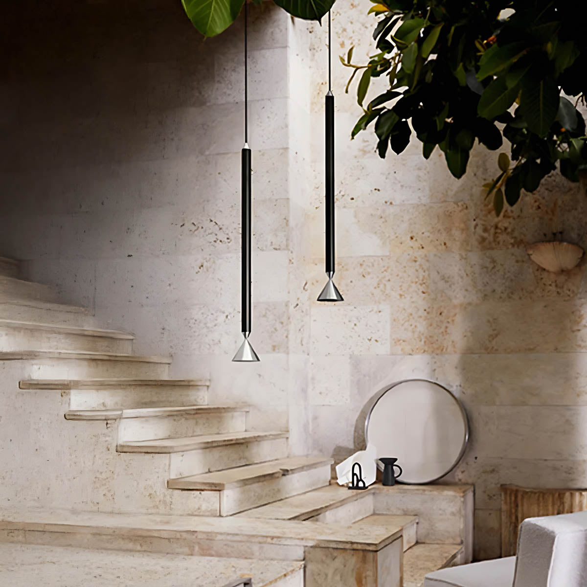 Greenwood Frame Metal Pendant Light — gallery image 6