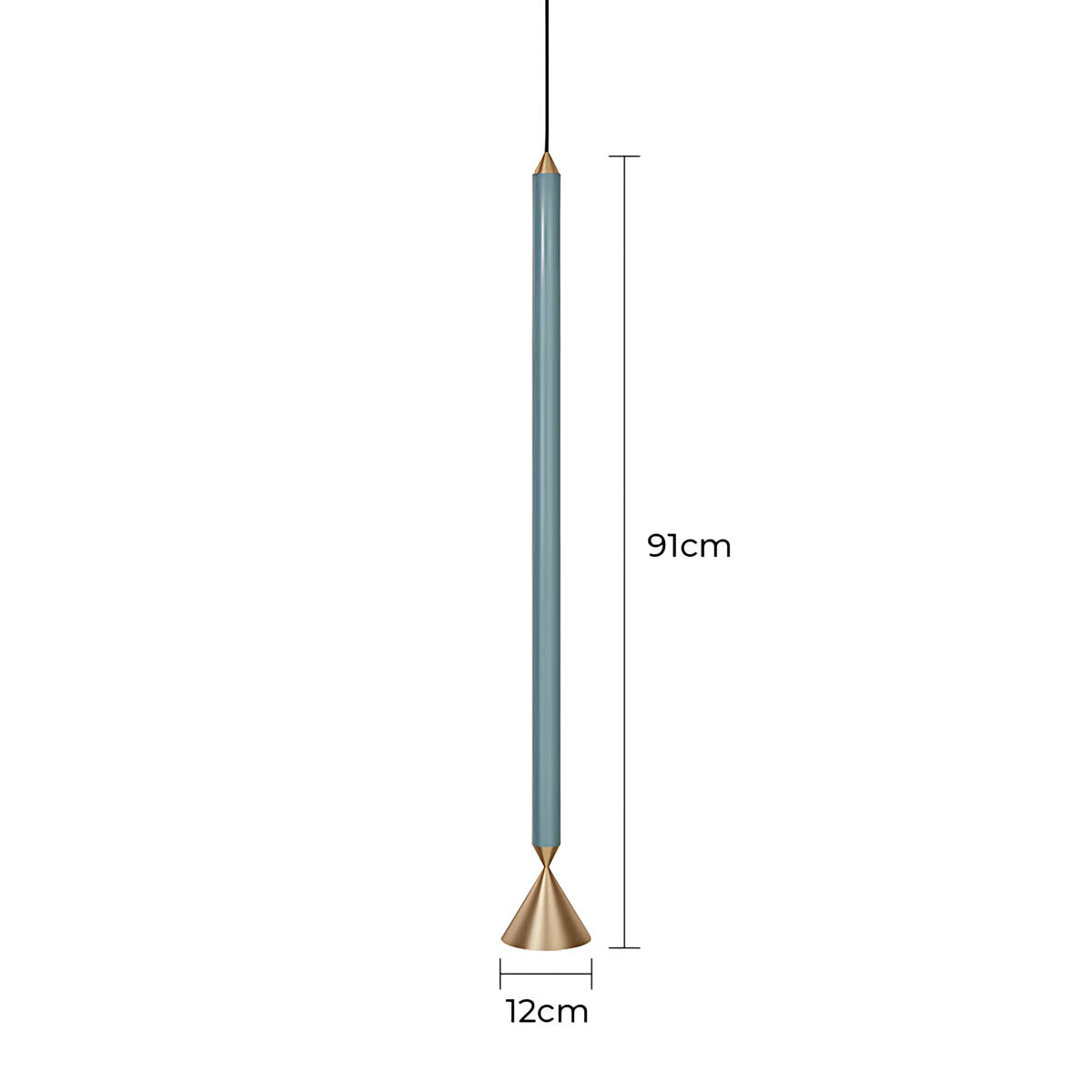 Greenwood Frame Metal Pendant Light — gallery image 20