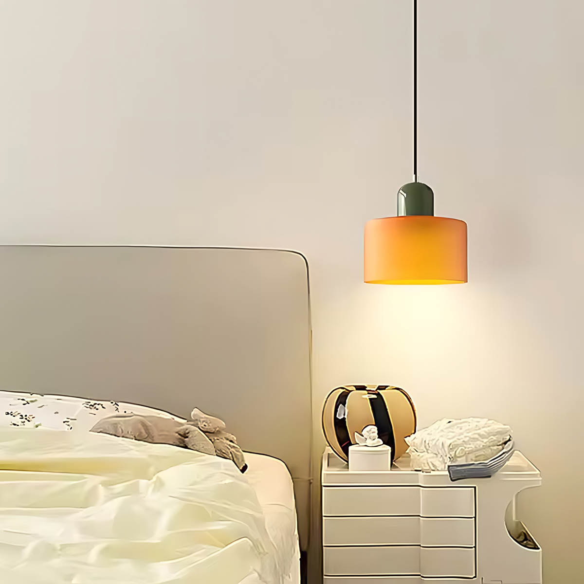 Acorn Frame Glass Pendant Light — gallery image 11
