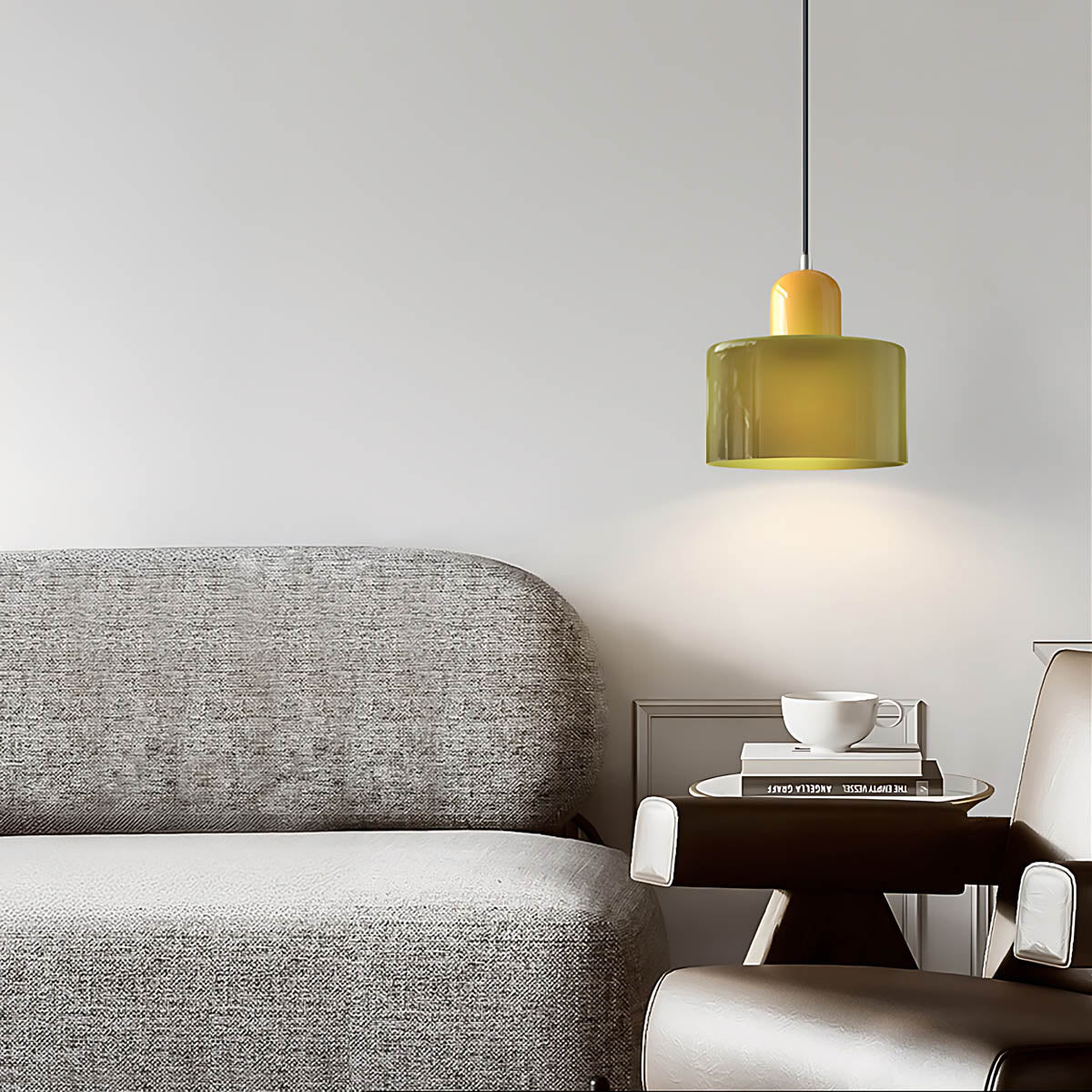 Acorn Frame Glass Pendant Light — gallery image 10
