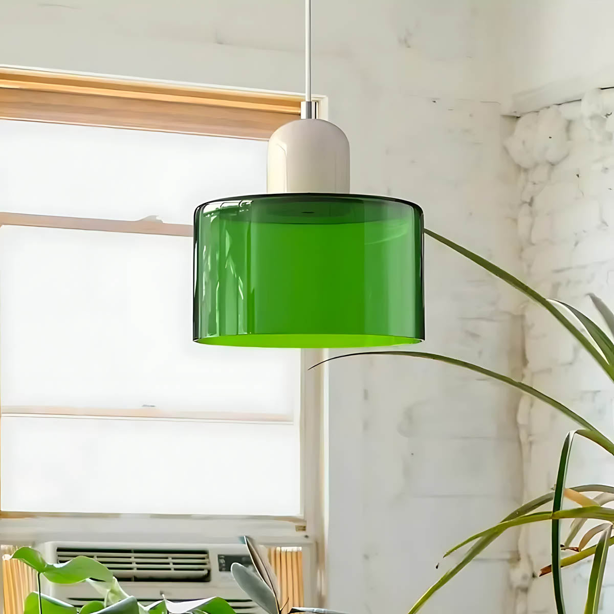 Acorn Frame Glass Pendant Light — gallery image 6