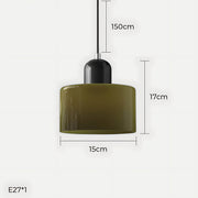 Acorn Frame Glass Pendant Light — gallery image 14