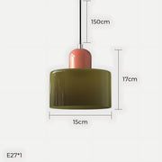 Acorn Frame Glass Pendant Light — gallery image 15