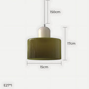 Acorn Frame Glass Pendant Light — gallery image 17