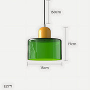 Acorn Frame Glass Pendant Light — gallery image 24