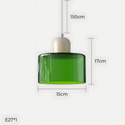 Acorn Frame Glass Pendant Light — gallery image 25