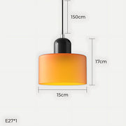 Acorn Frame Glass Pendant Light — gallery image 28