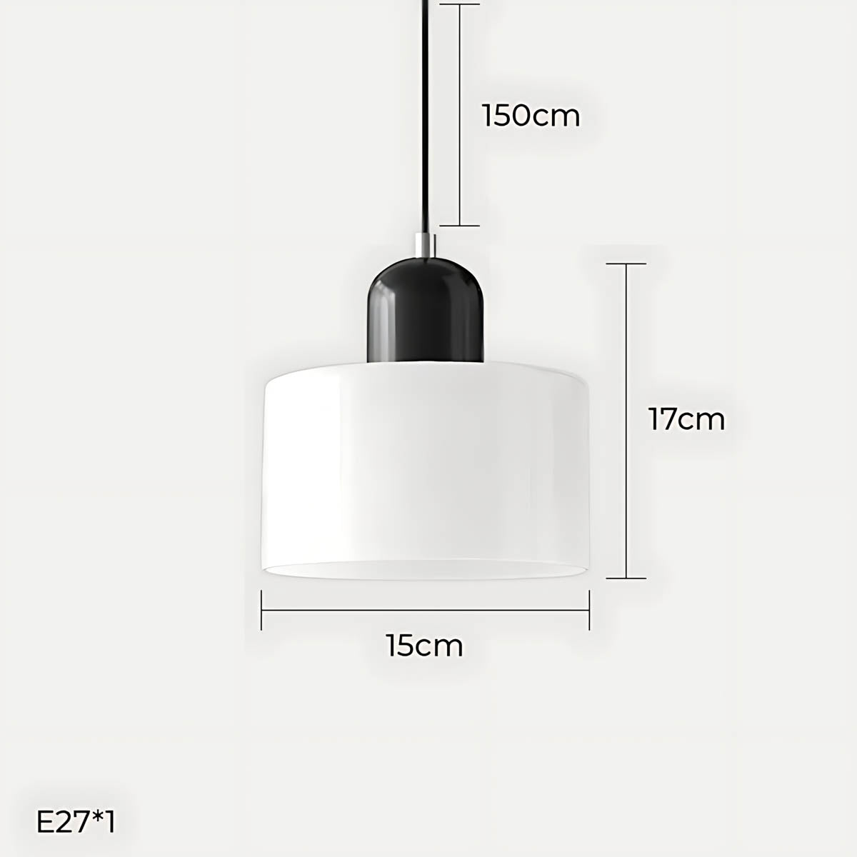 Acorn Frame Glass Pendant Light — gallery image 34