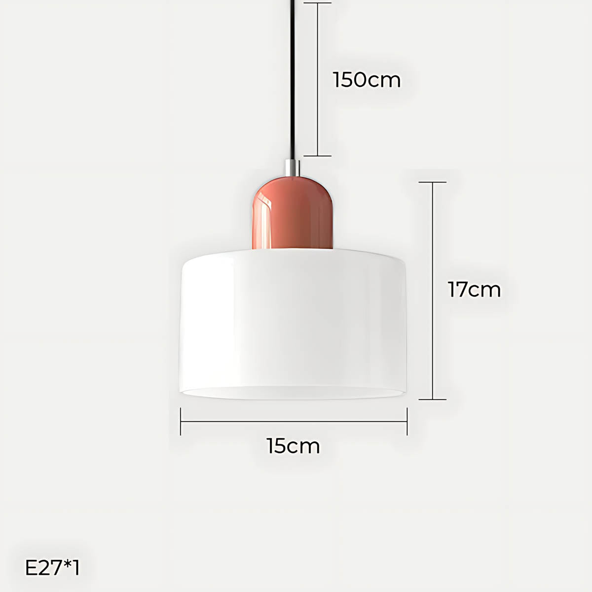 Acorn Frame Glass Pendant Light — gallery image 35