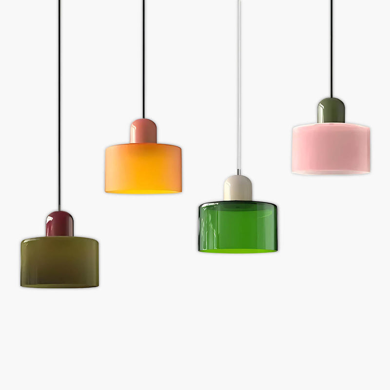 Acorn Frame Glass Pendant Light — gallery image 1