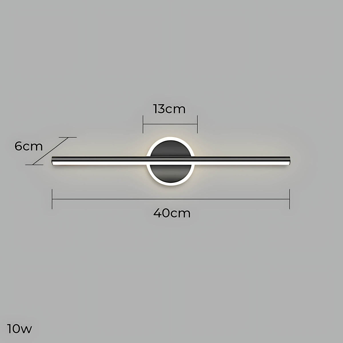 Eversley Frame Aluminum Linear Wall Sconce — gallery image 26