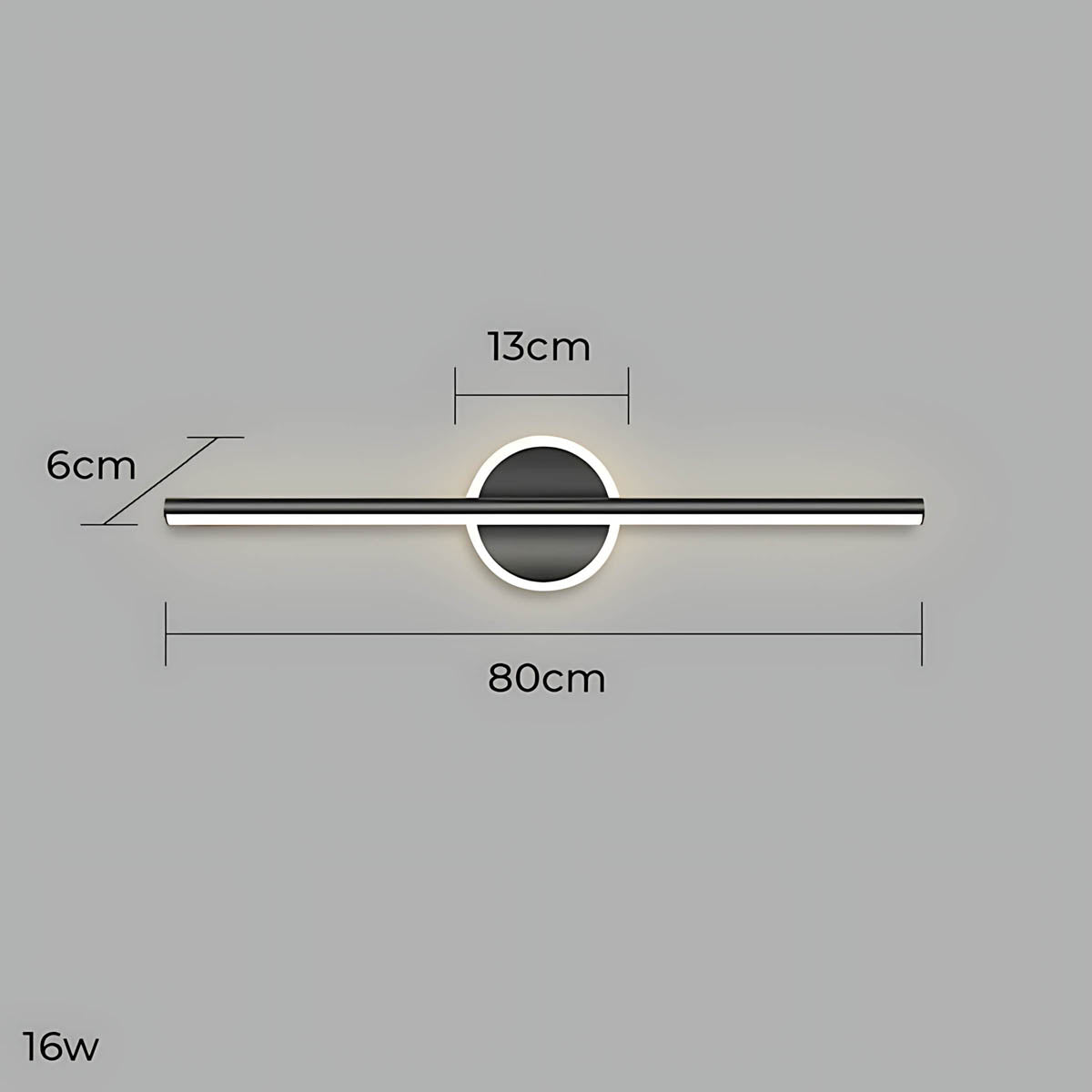 Eversley Frame Aluminum Linear Wall Sconce — gallery image 28