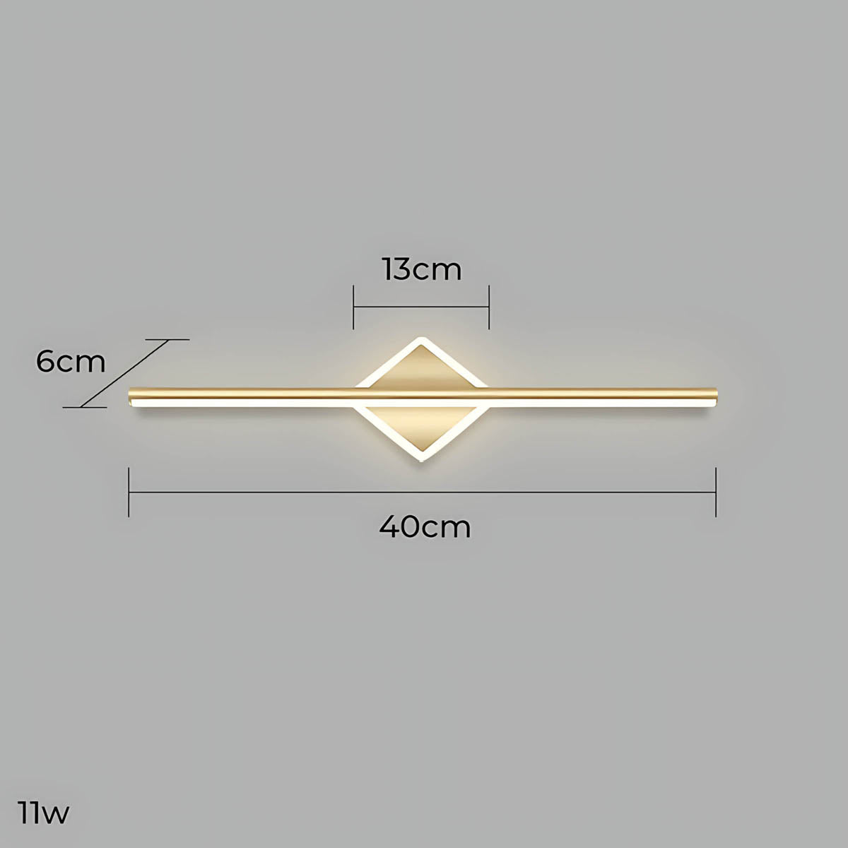 Eversley Frame Aluminum Linear Wall Sconce — gallery image 29