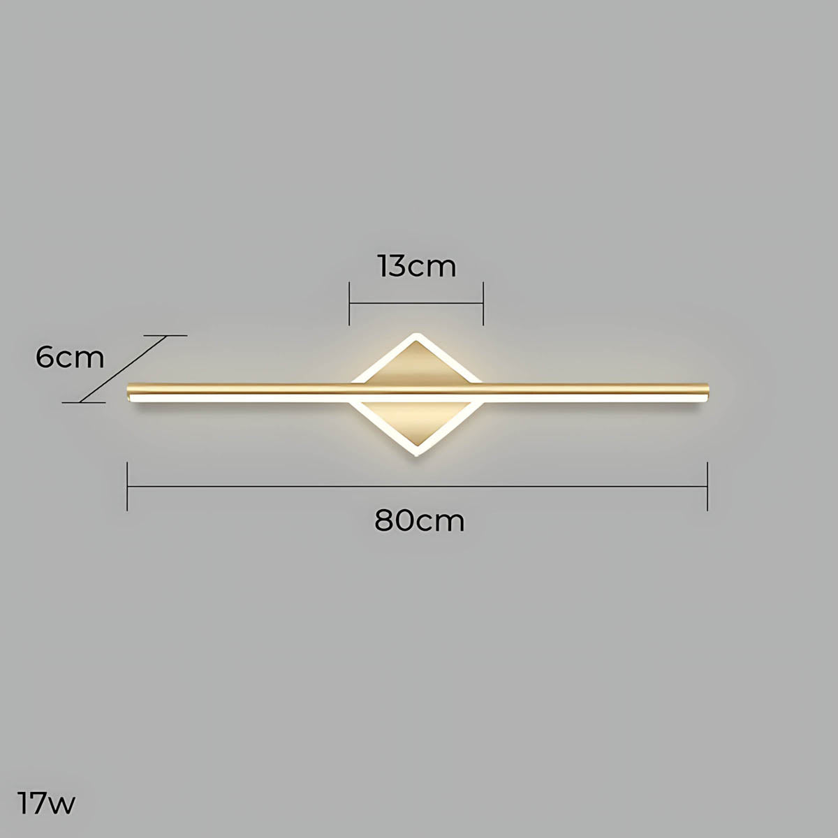 Eversley Frame Aluminum Linear Wall Sconce — gallery image 31