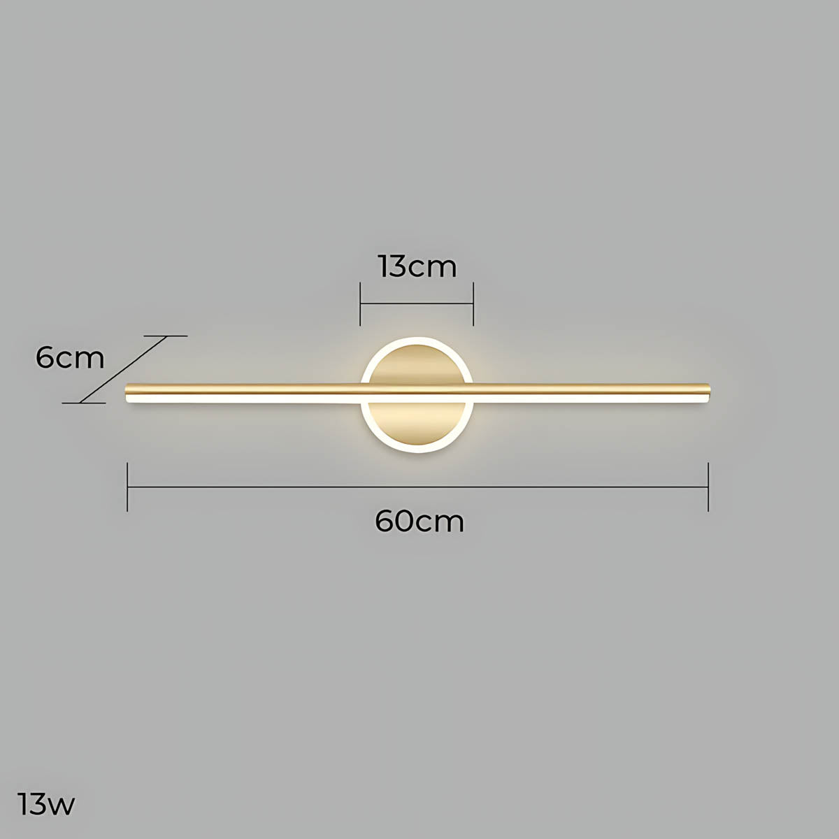 Eversley Frame Aluminum Linear Wall Sconce — gallery image 33