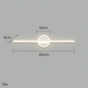 Eversley Frame Aluminum Linear Wall Sconce — gallery image 38