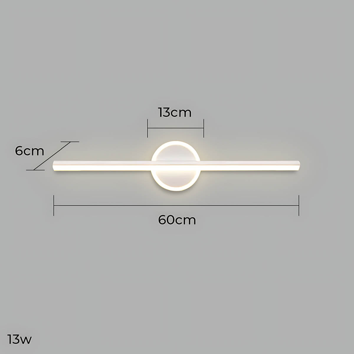 Eversley Frame Aluminum Linear Wall Sconce — gallery image 38