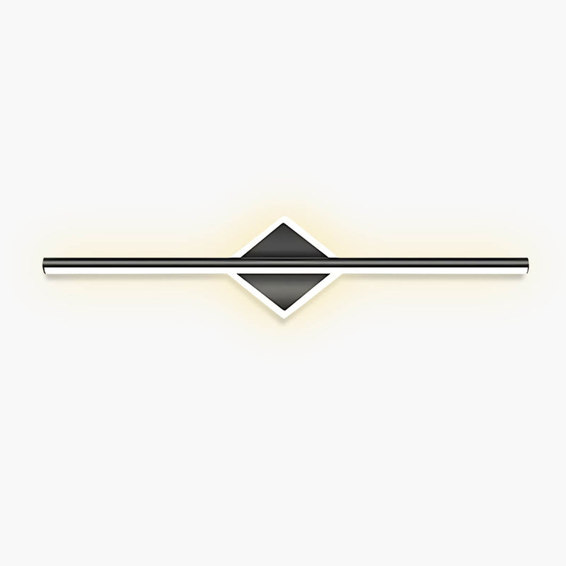Eversley Frame Aluminum Linear Wall Sconce — gallery image 1
