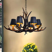 Elmsford Frame Resin Chandelier — gallery image 6