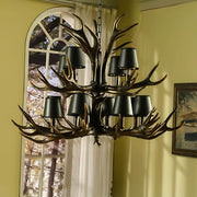 Elmsford Frame Resin Chandelier — gallery image 11