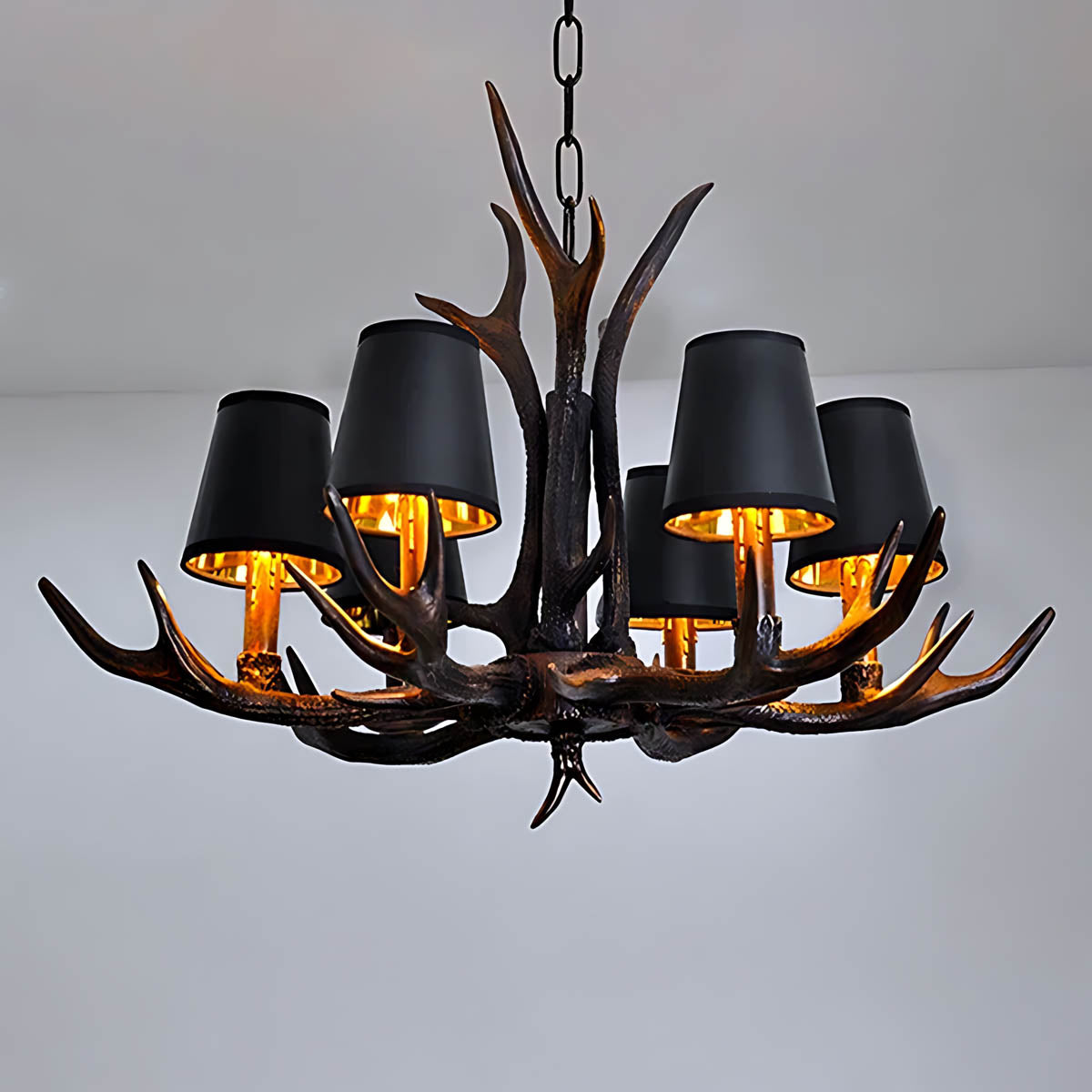 Elmsford Frame Resin Chandelier — gallery image 12