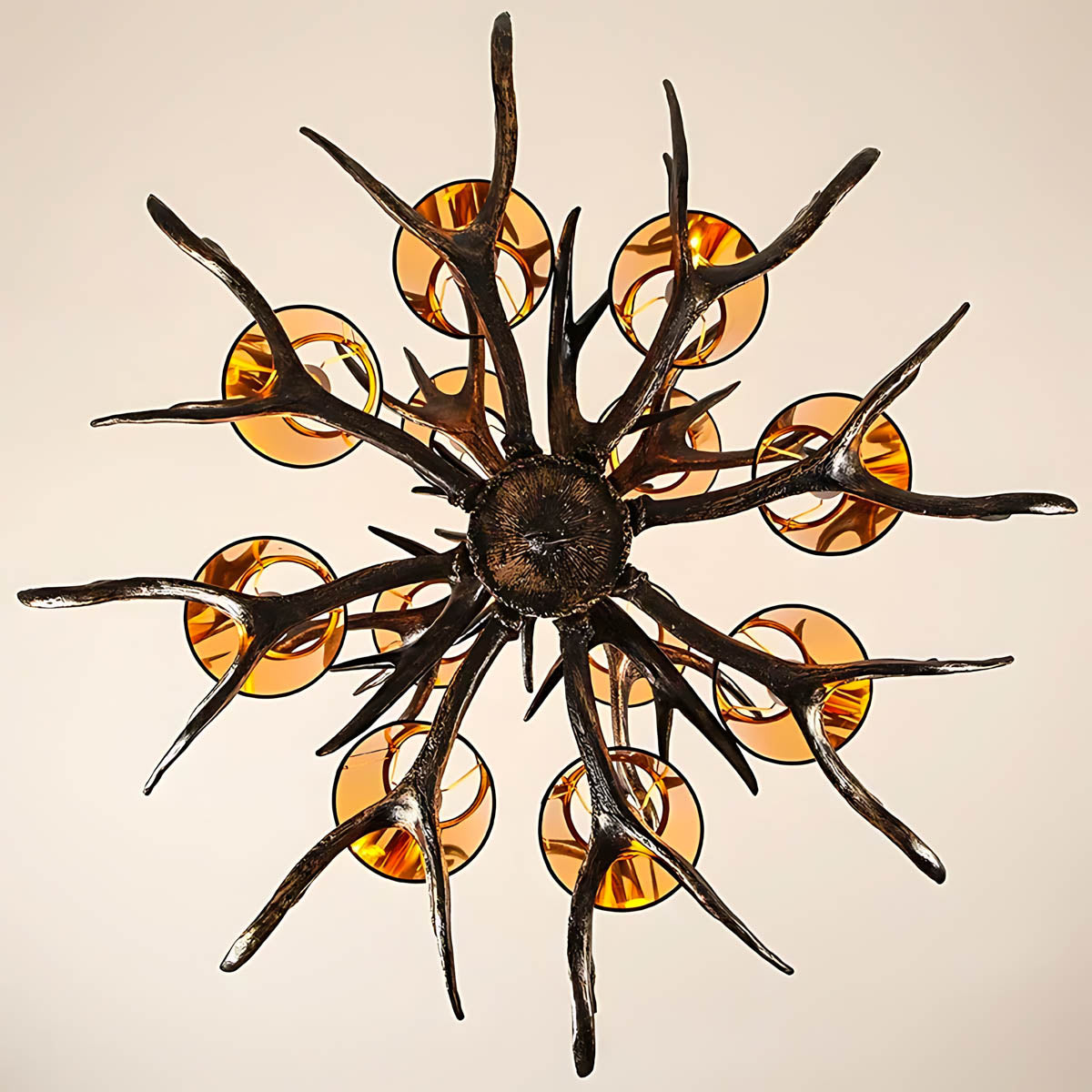 Elmsford Frame Resin Chandelier — gallery image 14